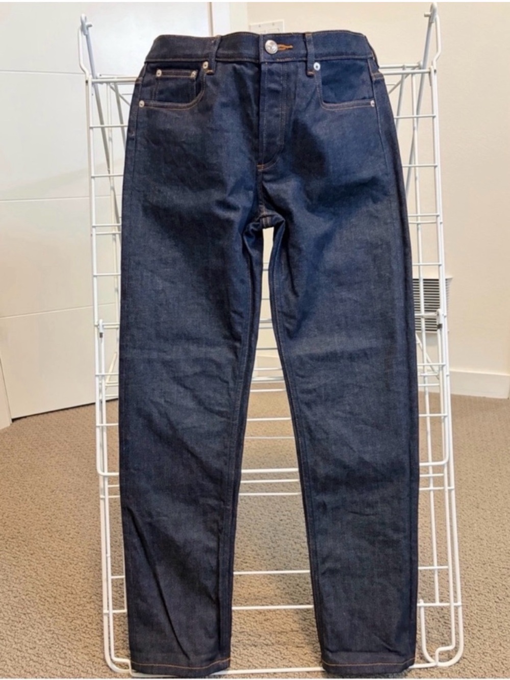 APC stretch raw denim (One washed)
